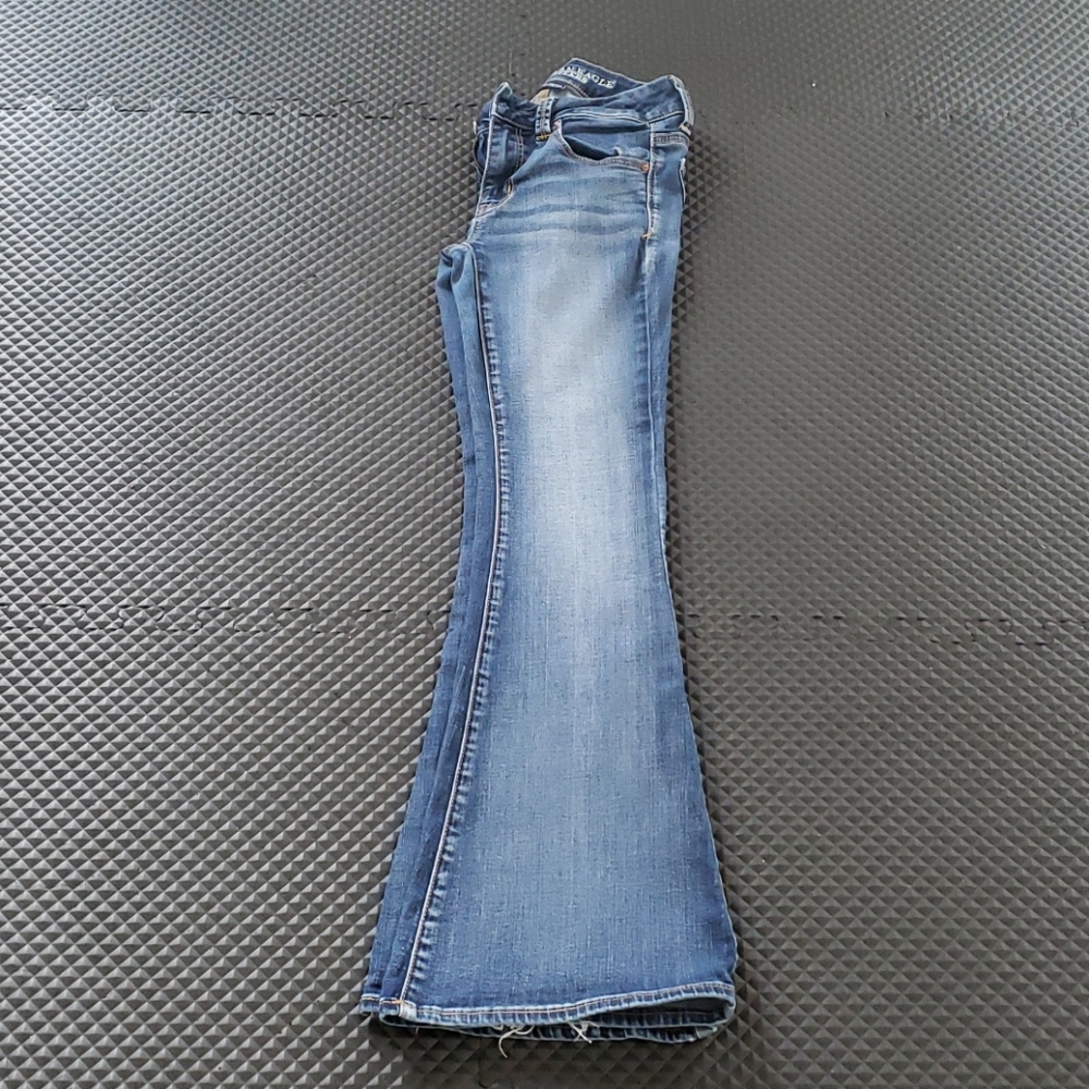 American Eagle Boho Artist Flair Jeans